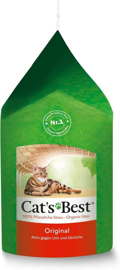 Cat’s Best Original - litière pour chats agglutinante - 40L / 17.2kg