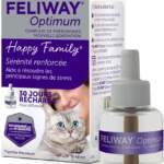 feliway optimum anti stress pour chat complexe de pheromones apaisantes pour une serenite renforcee 1 recharge 30 jours