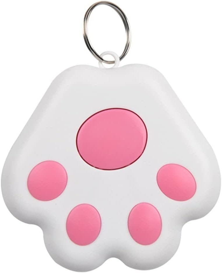 Fohil Mini Localisateur de Suivi GPS pour Chat/Chien, Traceur Bluetooth pour Animaux Domestiques, Chiens, Enfants, Chats, Bagages, Portefeuille, Porte-clés, Accessoire de Suivi étanche et Portable