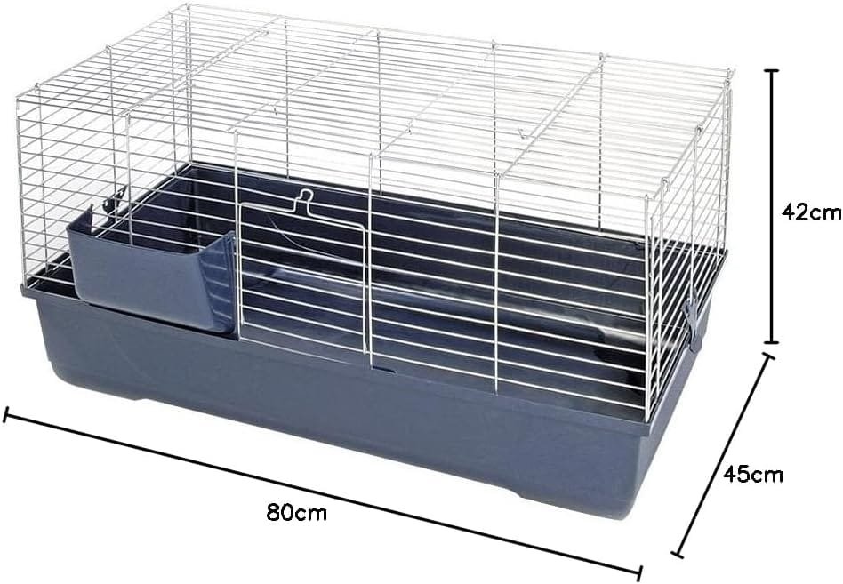 Kerbl 82710 Cage à Rongeurs Gabbia Baldo 100x53x46 cm