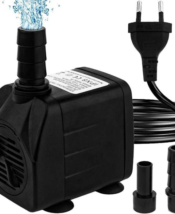 mini pompe a eau 600 lh 10 w pompe daquarium ultra silencieuse avec hub eleve pompe de fontaine avec cable dalimentation