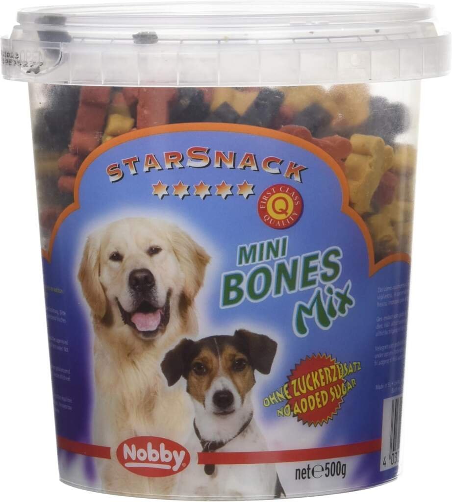 Nobby Starsnack Mini Bones Mix Friandise pour Chien 500 g