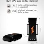 paj gps pour chien alarme de fugue suivi en direct mode deconomie de batterie pres de routeur signaux sonores etanche ip 3