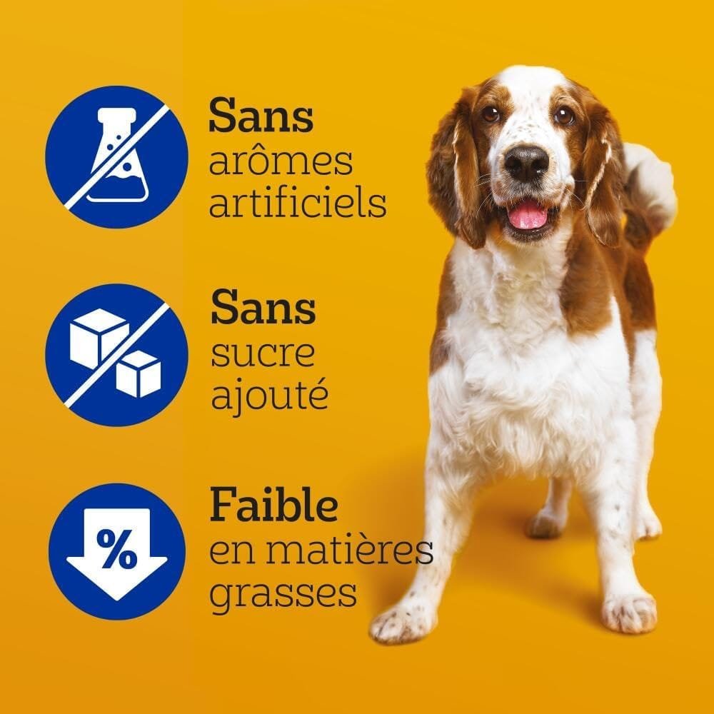 PEDIGREE DENTASTIX pour Moyen Chien 10-25kg - 112 Bâtonnets à Mâcher (Lot de 4 Boîtes de 28 Friandises) - Hygiène Bucco-dentaire, Scientifiquement Prouvé, Nettoyage Dents au Quotidien