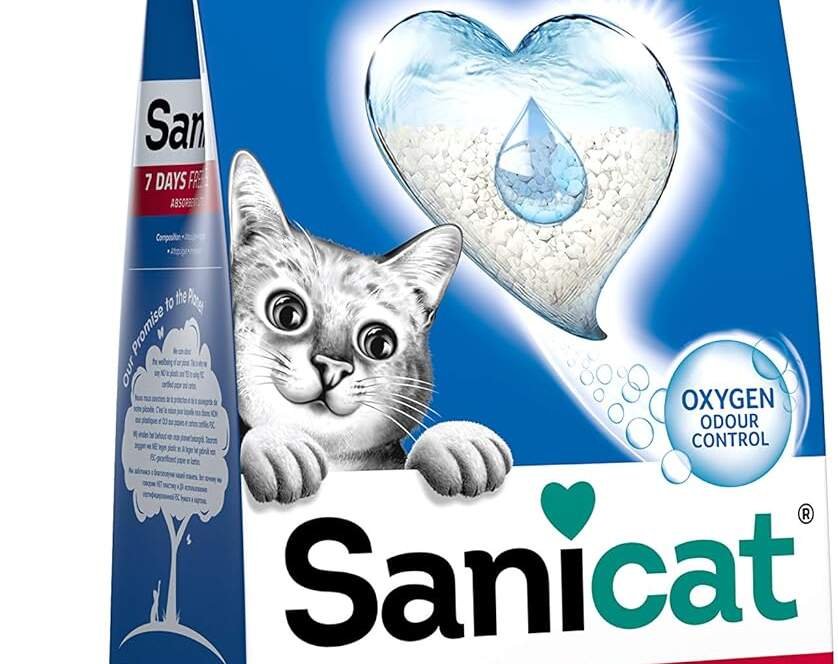 sanicat litiere classic parfum aloe vera controle des odeurs pendant 7 jours absorption rapide produit de haute qualite