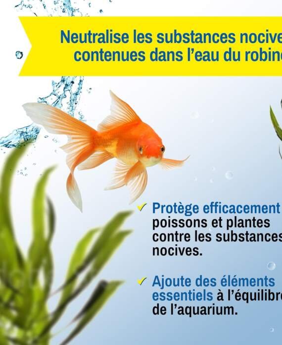 tetra aquasafe conditionneur deau naturel pour poissons tropicaux agit en 5 mn eau douce et eau de mer anti stress 500 m 1