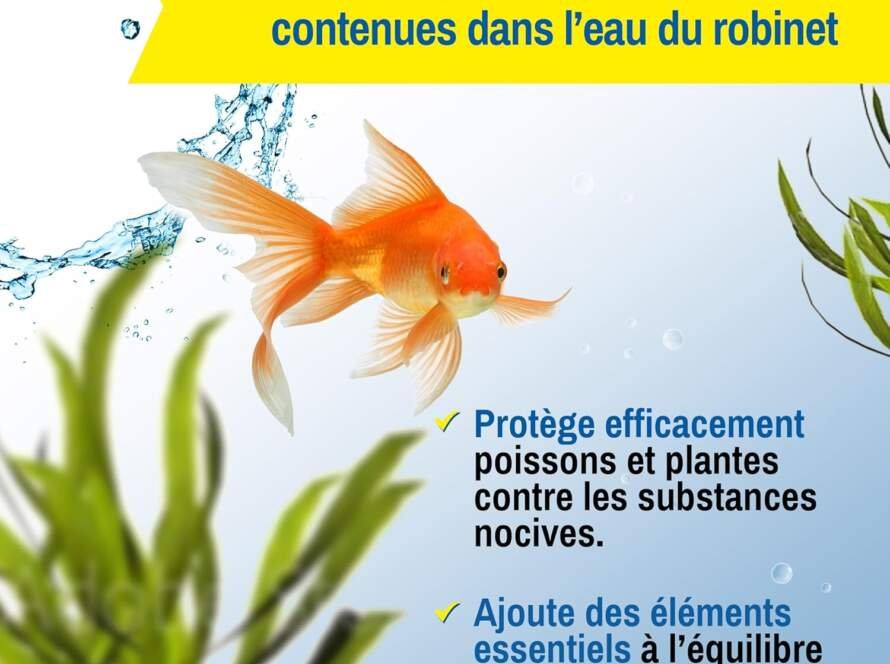 tetra aquasafe conditionneur deau naturel pour poissons tropicaux agit en 5 mn eau douce et eau de mer anti stress 500 m 1