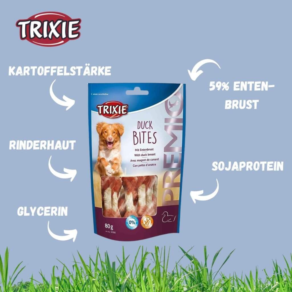 Trixie Premio Duck Bites pour Chien 80 g