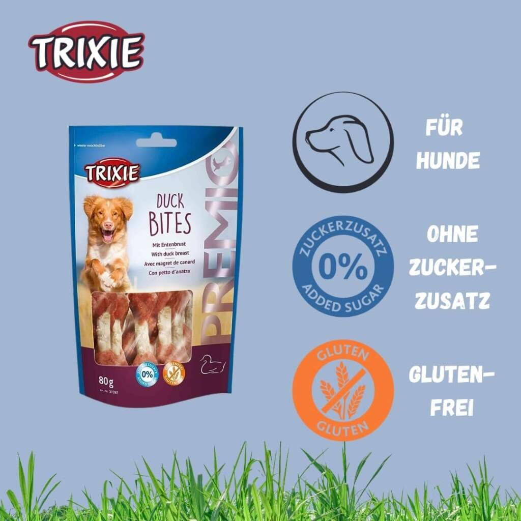 Trixie Premio Duck Bites pour Chien 80 g