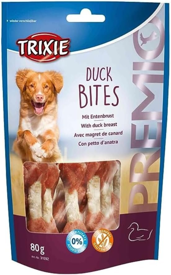 Trixie Premio Duck Bites pour Chien 80 g