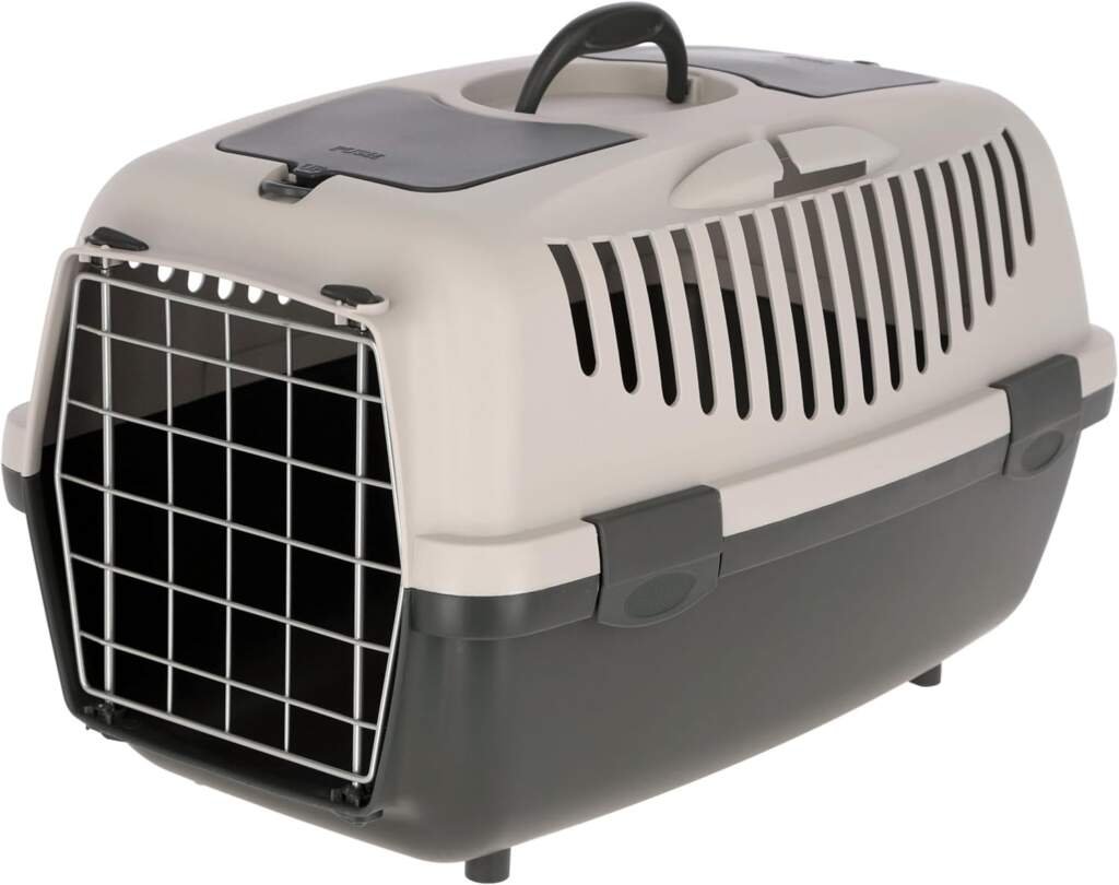 Kerbl Chien Box de Transport Gulliver 55x36x35 cm Gris