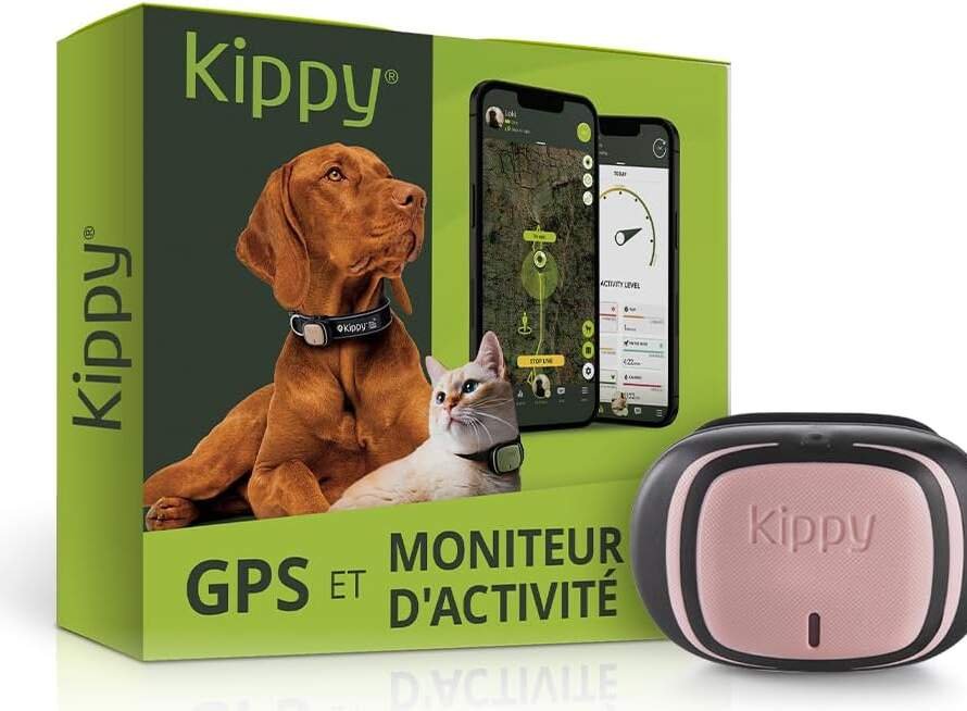 kippy collier gps chat chien evo gps chien chat satellite etanche traceur gps chien chat de sante et dactivite localisat