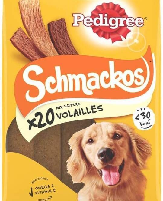 Les friandises la Pedigree