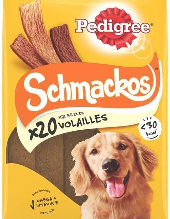 Les friandises la Pedigree