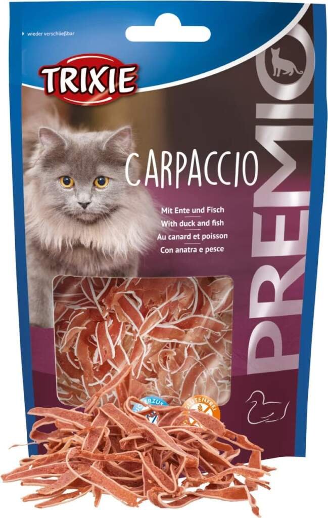 Trixie Carpaccio Premio Friandises au Canard/Poisson pour Chat 20 g