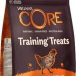 wellness core wellness core training treats poulet baies friandises moelleuses pour chien parfait lapprentissage naturel