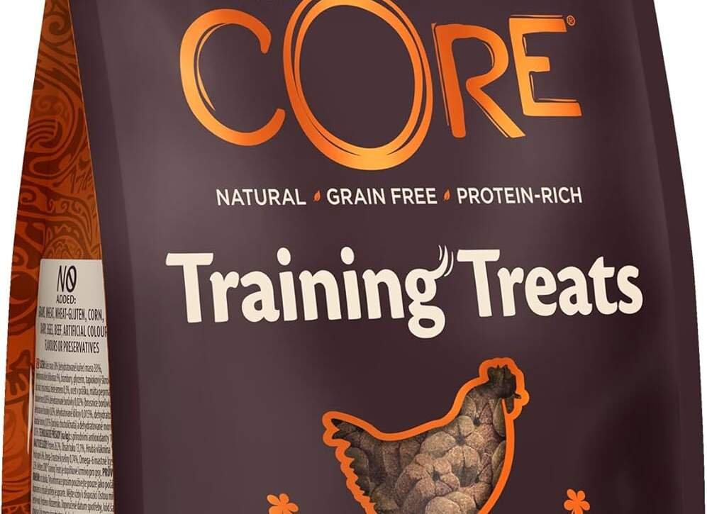 wellness core wellness core training treats poulet baies friandises moelleuses pour chien parfait lapprentissage naturel