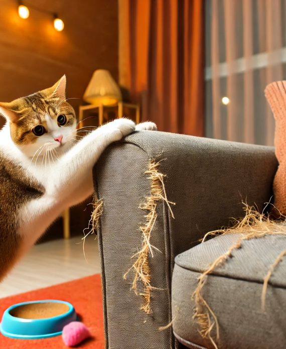 comment empêcher mon chat de griffer les meubles