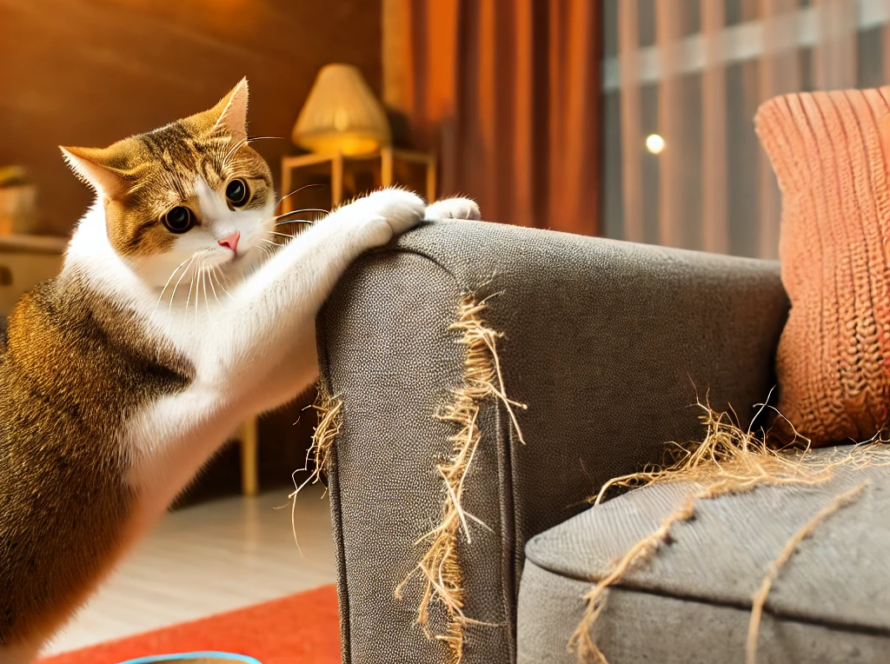 comment empêcher mon chat de griffer les meubles