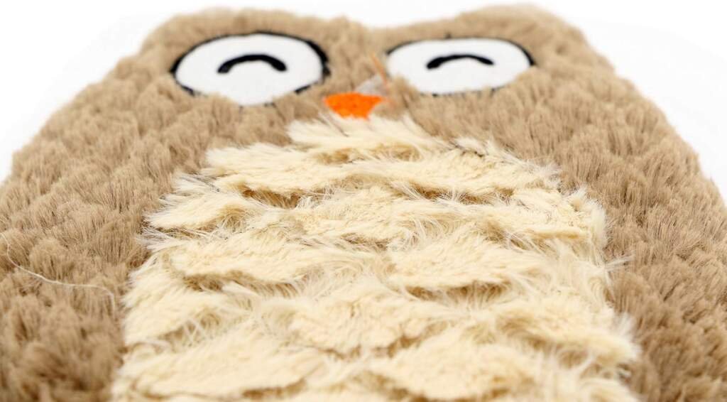 Aimé | Jouet pour Chien Hiboubou 25 cm | Jouet Chien En forme de Hibou | Peluche pour Chien Toutes Tailles et Tous Âges | Facile à Ranger et à Transporter