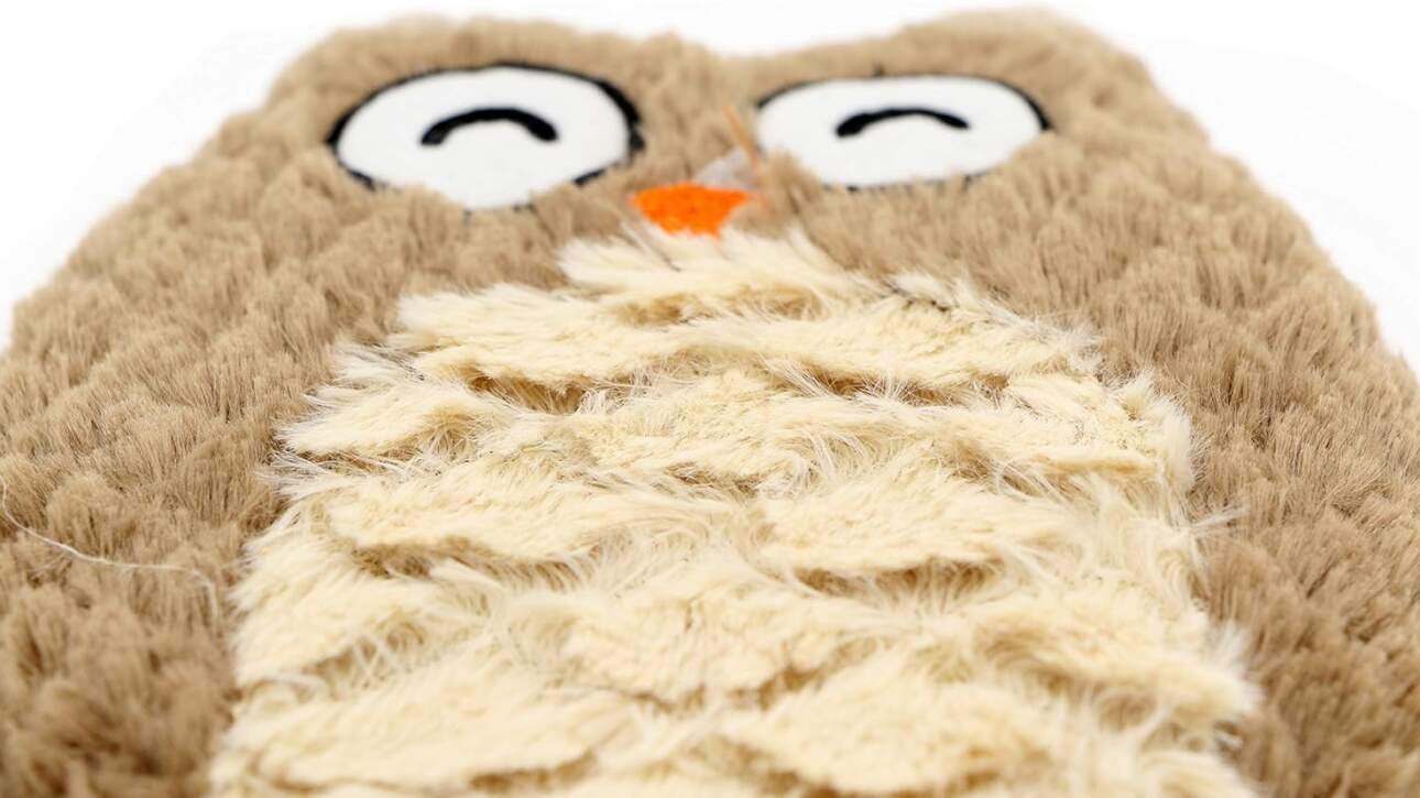 aime jouet pour chien hiboubou 25 cm jouet chien en forme de hibou peluche pour chien toutes tailles et tous ages facile 2