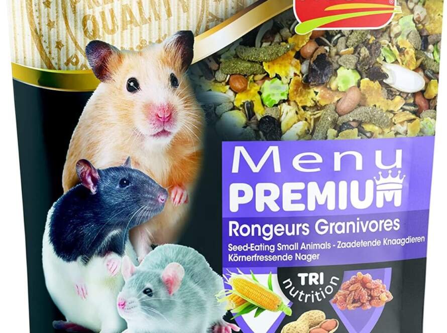 riga menu premium pour rongeurs granivores melange de graines cereales legumes fruits et noix concept tri nutrition rich